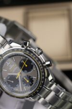 Omega Speedmaster Copies Watches Racing Chronograph Gray Dial 40mm - Image 7