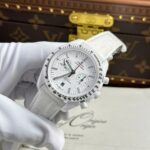 Omega Speedmaster White Side of The Moon White Ceramic Best Replica Watch 44mm