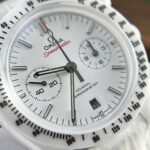 Omega Speedmaster White Side of The Moon White Ceramic Best Replica Watch 44mm - Image 7