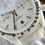 Omega Speedmaster White Side of The Moon White Ceramic Best Replica Watch 44mm - Image 8