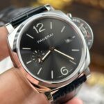 Panerai Luminor Due PAM1250 Knock Off Watches Gray Dial Leather Strap VS Factory 42mm - Image 3