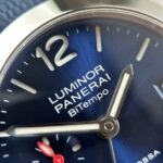 Panerai Luminor Quaranta BiTempo Luna Rossa PAM1404 Replica Watches Blue Dial VS Factory 40mm - Image 5