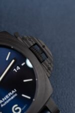 Panerai Luminot Marina PAM1664 Carbon Replica Watches Leather Strap VS Factory 44mm - Image 13