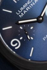 Panerai Luminot Marina PAM1664 Carbon Replica Watches Leather Strap VS Factory 44mm - Image 8