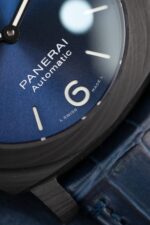 Panerai Luminot Marina PAM1664 Carbon Replica Watches Leather Strap VS Factory 44mm - Image 12