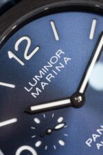 Panerai Luminot Marina PAM1664 Carbon Replica Watches Leather Strap VS Factory 44mm - Image 5