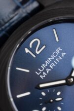 Panerai Luminot Marina PAM1664 Carbon Replica Watches Leather Strap VS Factory 44mm - Image 4
