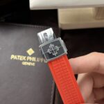 Patek Philippe Replica Watch Aquanaut 5167A Red Rubber Strap 3K Factory 40mm - Image 7