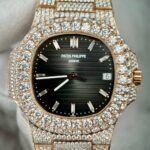Patek Philippe 5711 Replica Watch With Moissanite Diamond Refined 3K 40mm - Image 3
