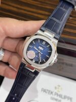 Patek Philippe Nautilus 5726G Replica Watch Blue Leather Strap GRF 40.5mm