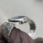 Patek Philippe 5726G Replica Watch Steel Strap Blue Dial 40.5mm - Image 5