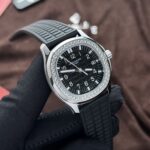 Patek Philippe Clone Watch Aquanaut 5067 Black Dial Rubber Strap PPF Factory 35.6mm - Image 3