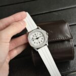 Patek Philippe Fake Watches Aquanaut 5067 White Dial PPF Factory 35.6mm - Image 2