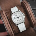 Patek Philippe Fake Watches Aquanaut 5067 White Dial PPF Factory 35.6mm