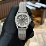 Patek Philippe Replica Watch Aquanaut 5067A Custom Moissanite Diamonds 35.6mm - Image 2