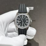 Patek Philippe Aquanaut 5067A Replica Watch Moissanite Diamond Black 35.6mm - Image 3