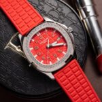 Patek Philippe Aquanaut 5067G Replica Watch Red PPF 35.6mm