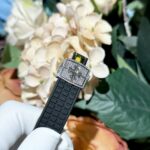 Patek Philippe Replica Watch Aquanaut 5069G Black Dial Custom Moissanite Diamonds 35.6mm - Image 6