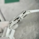 Patek Philippe Replica Watch Aquanaut 5069G Custom Full Moissanite Diamonds PPF Factory 35.2mm - Image 6