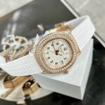 Patek Philippe Aquanaut 5069R With Moissanite Replica Watch PPF 35.2mm - Image 3