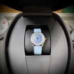 Patek Philippe Aquanaut 5072R Replica Watch Blue Diamond PP Factory 35.6mm - Image 2