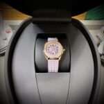 Patek Philippe Aquanaut 5072R Women-s Replica Watch Pink PPF 35.6mm - Image 2