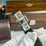 Patek Philippe Aquanaut 5164 Replica Watches Gray Dial Rubber Strap PPF Factory 40.8mm - Image 9