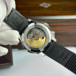 Patek Philippe Aquanaut 5164 Replica Watches Gray Dial Rubber Strap PPF Factory 40.8mm - Image 7