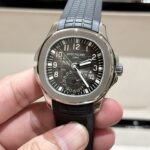 Patek Philippe Aquanaut 5164A Replica 1:1 Watch Gray Dial 40.8mm