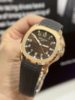 Patek Philippe Aquanaut 5167 Replica Watch Gold Wrapped Chocolate Dial 3K 40mm - Image 3