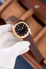 Patek Philippe Aquanaut 5167 Dial Brown Replica Watches Rubber Strap 40mm