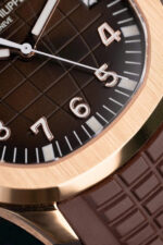 Patek Philippe Aquanaut 5167 Dial Brown Replica Watches Rubber Strap 40mm - Image 7