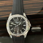 Patek Philippe Replica Watch Aquanaut 5167 Custom Moissanite Baguette Diamonds 40mm - Image 2