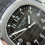 Patek Philippe Aquanaut 5167 Knock Off Watches Gray Dial Rubber Strap BBF Factory 40mm - Image 3