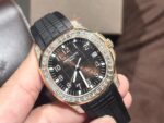 Patek Philippe Aquanaut 5167R Replica Watch 18K Solid Gold Natural Diamond 40mm - Image 5