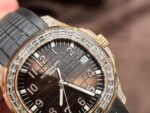 Patek Philippe Aquanaut 5167R Replica Watch 18K Solid Gold Natural Diamond 40mm - Image 6