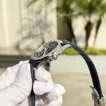 Patek Philippe Aquanaut 5168 Best Copies Watches Blue Dial Rubber Strap BBF Factory 42.2mm - Image 4