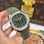 Patek Philippe Aquanaut 5168 Green Imitation Watches Engraving Machine BBF Factory 42mm - Image 2