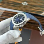 Patek Philippe Aquanaut 5168G Blue Dial Best Replica Watch Custom Like Auth 42.2mm - Image 4