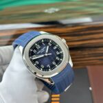 Patek Philippe Aquanaut 5168G Blue Dial Best Replica Watch Custom Like Auth 42.2mm - Image 3