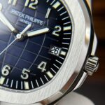 Patek Philippe Aquanaut 5168G Blue Dial Best Replica Watch Custom Like Auth 42.2mm - Image 7