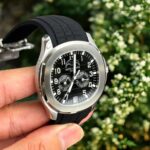 Patek Philippe Aquanaut 5261 Replica Watch Best Quality Black Rubber Strap 40mm - Image 3