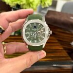 Patek Philippe Aquanaut 5261G Best Replica Watches Green Dial Rubber Strap 40mm - Image 2