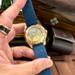Patek Philippe Aquanaut 5261R Replica Watches Best Quality Blue Dial Rubber Strap 40mm - Image 6