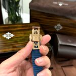 Patek Philippe Aquanaut 5261R Replica Watches Best Quality Blue Dial Rubber Strap 40mm - Image 7