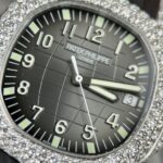 Patek Philippe Aquanaut 5719 Moissanite Diamond Replica Watch 40mm - Image 8