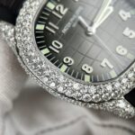 Patek Philippe Aquanaut 5719 Moissanite Diamond Replica Watch 40mm - Image 6