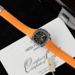 Patek Philippe Aquanaut 5968A Replica 11 Watch Orange Rubber Strap 42.2mm