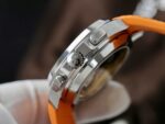 Patek Philippe Aquanaut 5968A Replica 11 Watch Orange Rubber Strap 42.2mm - Image 7