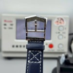 Patek Philippe Replica Watches Calatrava Pilot Travel Time 5524G Blue Dial Leather Strap 42mm - Image 8